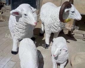 商洛雕塑羊